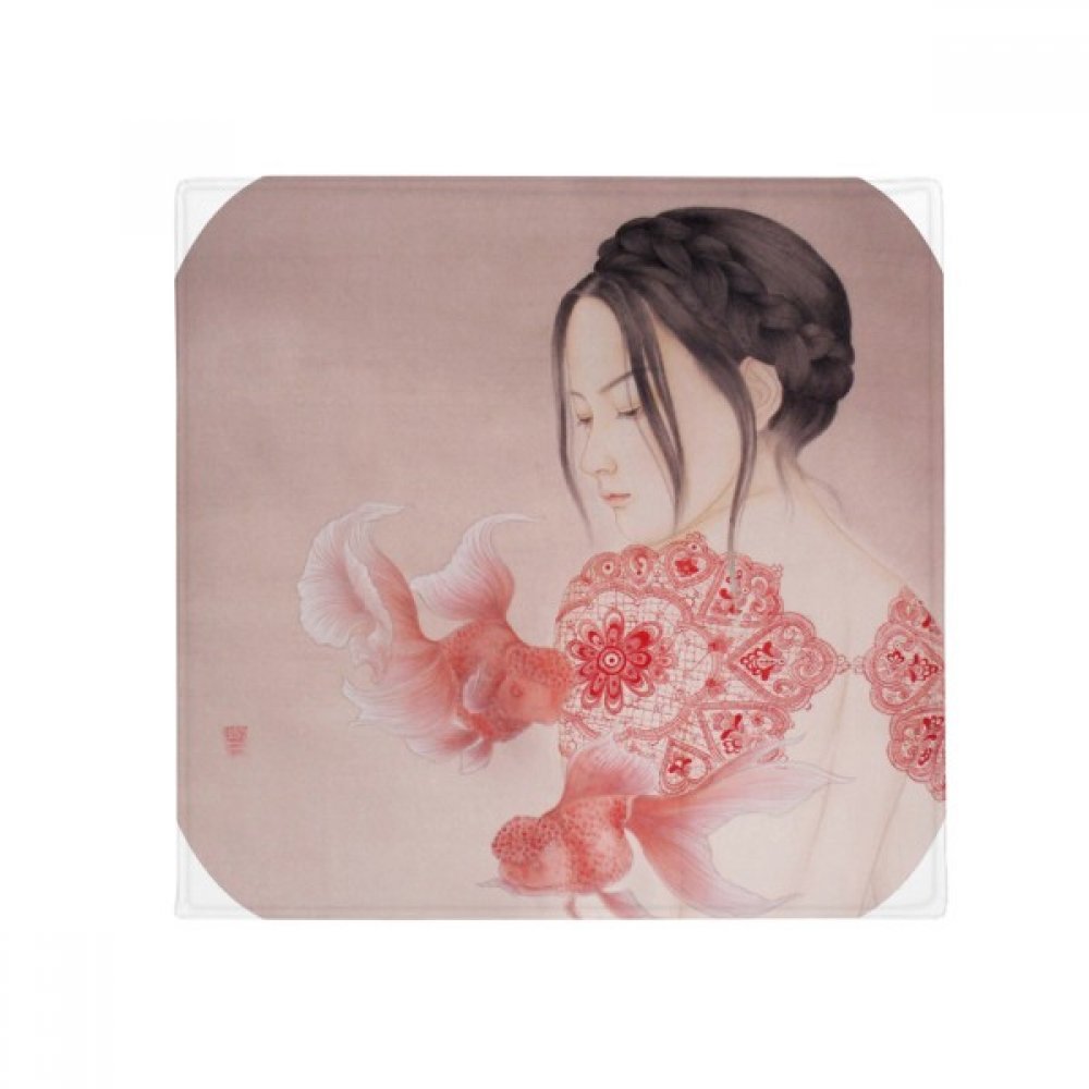 Peinture chinoise tapis antidérapant multicolore pour porte cuisine