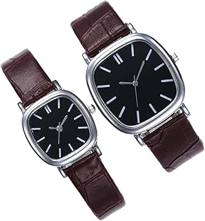 Relógio De Casal Relógio De Homem Relógios De Moda Para Relógios Combinando Para Casais San Valentine Relógios De Couro Relógios Amantes Relógios Simples Relógios