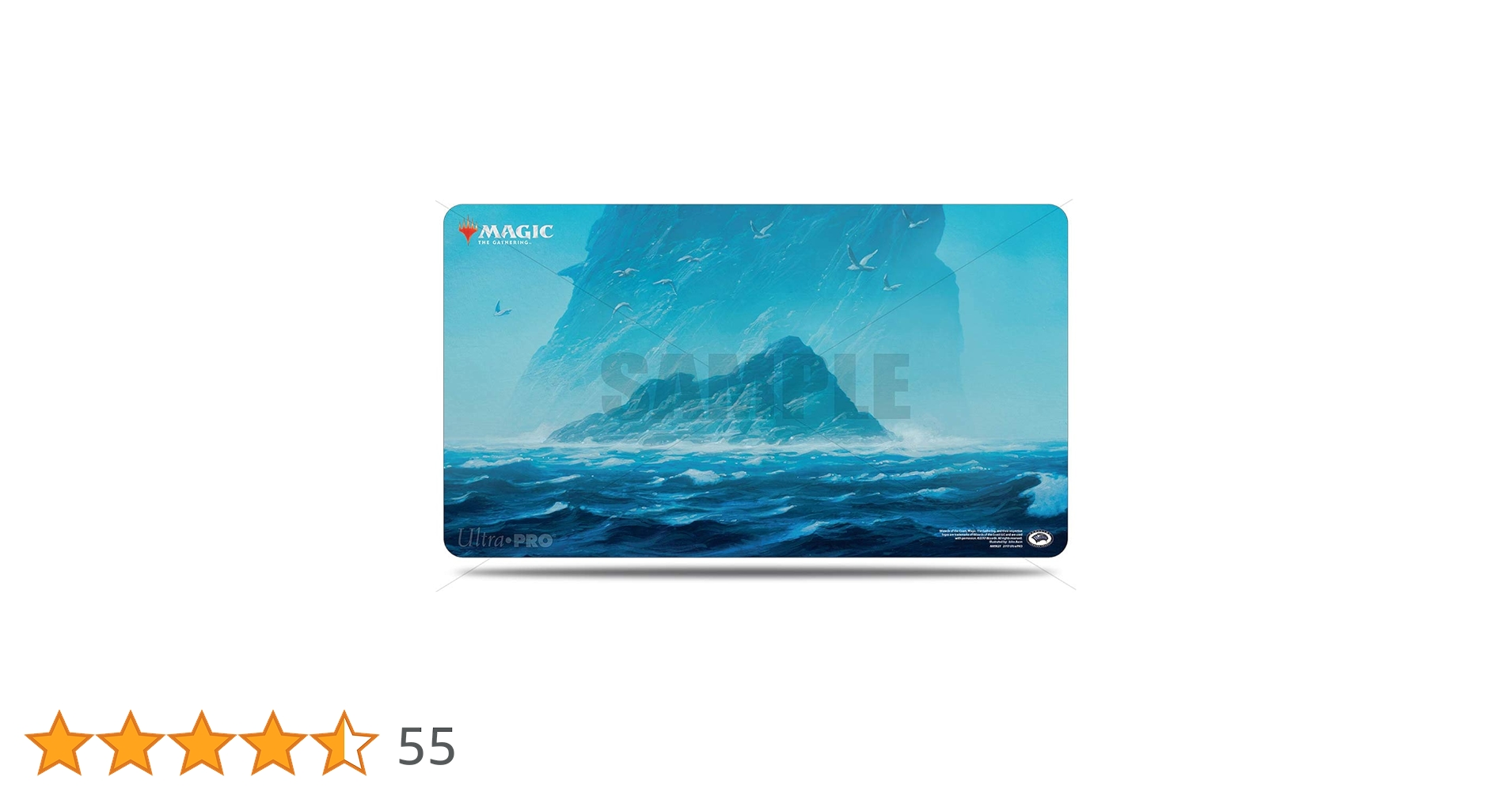 Amazon | MTGプレイマット(通常サイズ) アンステイブル/基本土地/島