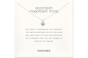 Accomplish Magnificent Things Necklace 16"