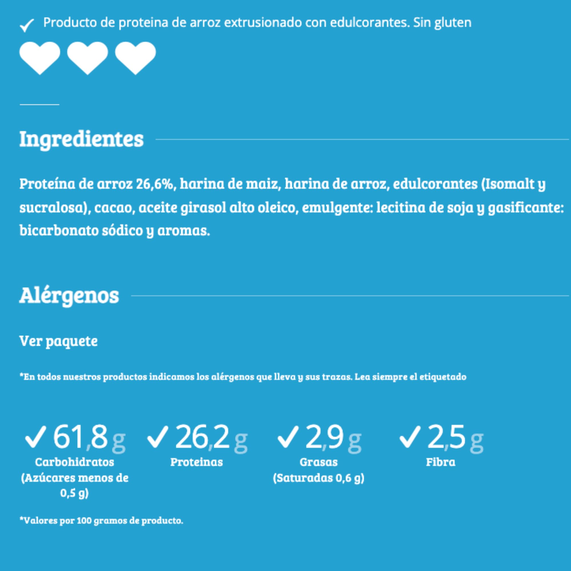 Cereales Choco Protein sin Azucar - Esgir - Pack 6 Cereales Choco Protein sin Azucar