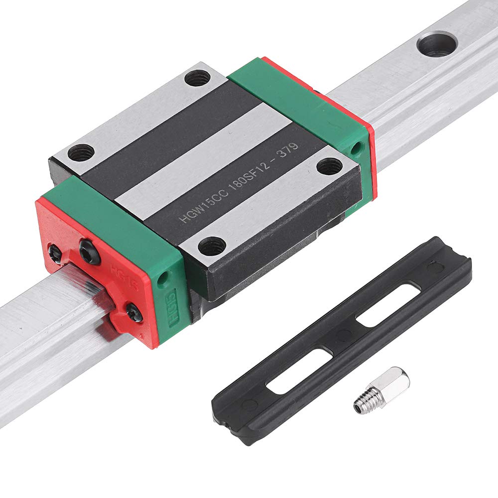 RanDal Hgr15 100-1000 mm prowadnica szyn liniowych z Hgw15Cc prowadnica szyn liniowych blok kołnierzowy części Cnc - 600 mm