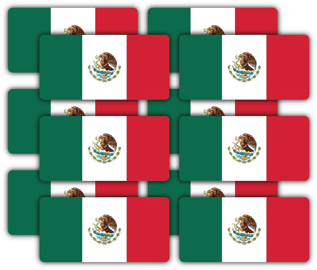 3M Reflective Stealthy Flag Hard Hat Stickers | Black Ops Decals | Tactical Gear Survival Labels | USA Canada Mexico Flags Toolbox Helmet Patriotic Old Glory Mexican Flag