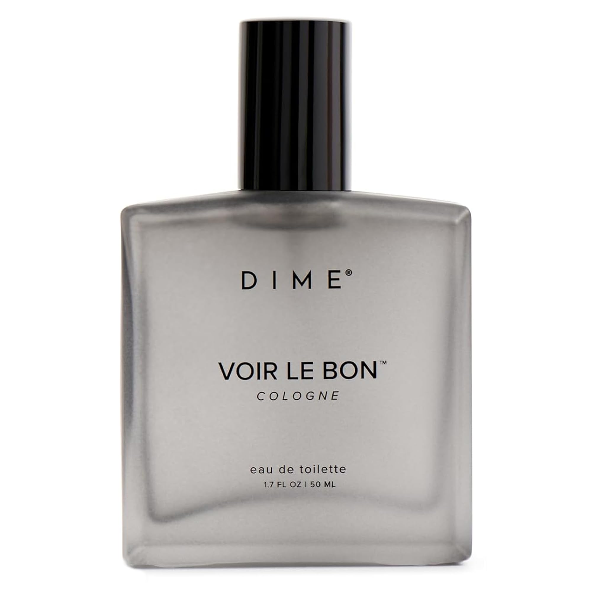 Dime Voir Le Bon Cologne, Clean Men's Cologne with Citrus, Cashmere Woods, and White Amber, 1.7 oz / 50 ml