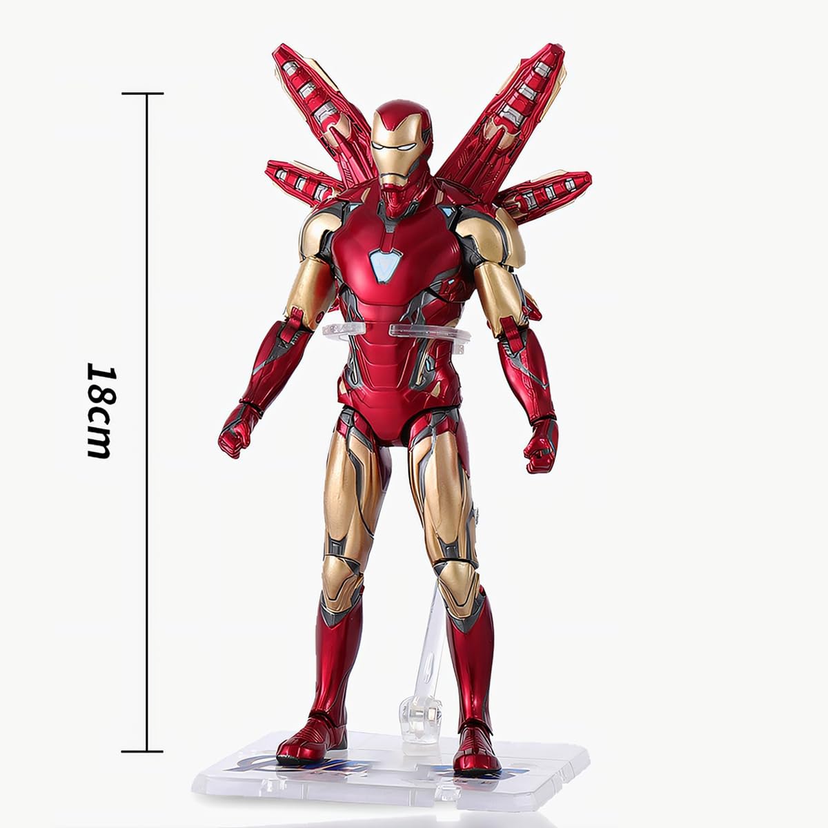 Amazon | HiPlay 中動モデル ZDTOYS 7インチ MK85アイアンマン