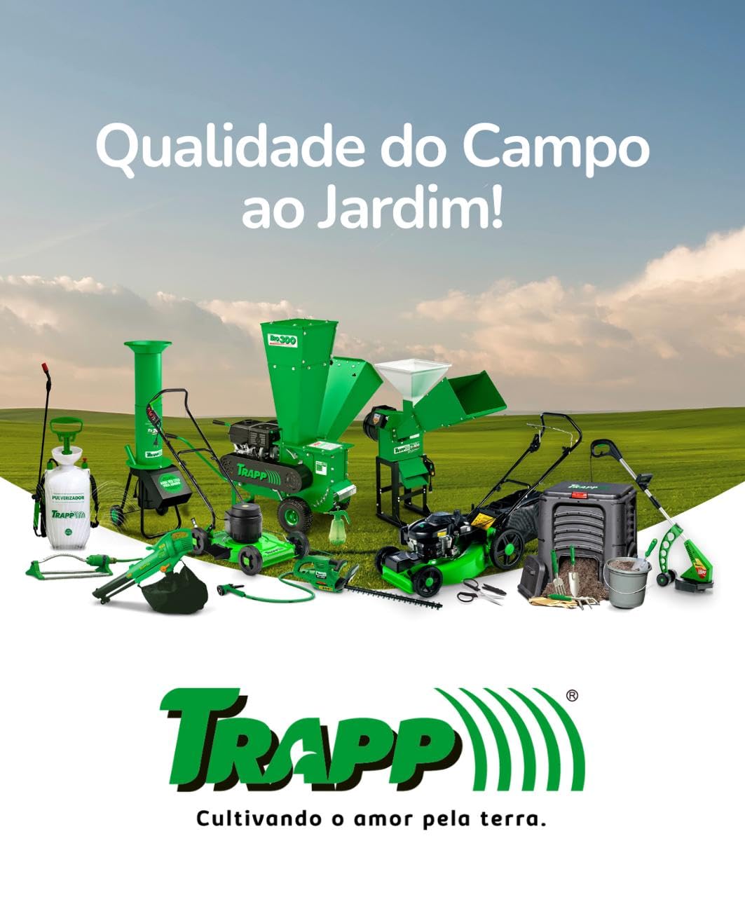 Trapp - Aparador de Grama Super Turbo 1800W 220V | Amazon.com.br