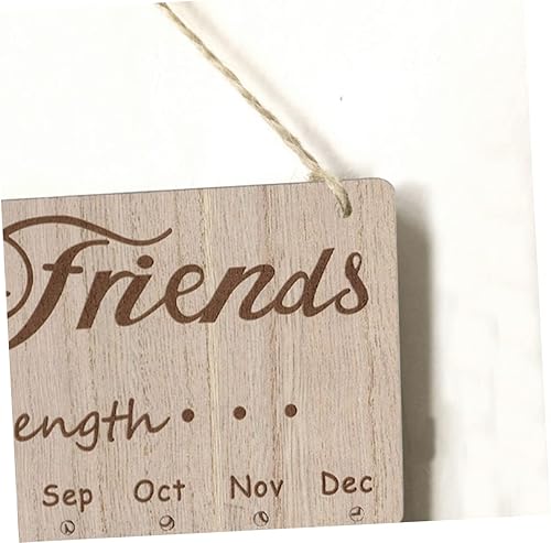 Miniatura 7 de NOLITOY 2pcs Family Birthday Calendar with Tags Calendars Wall Calendar Modern Family A Day to Remember Calender Family Gifts Birthday Reminder