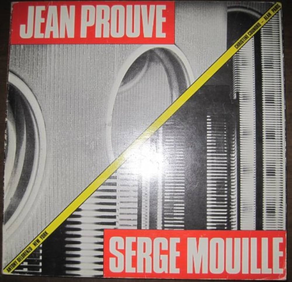 希少本　1985s JEAN PROUVE / SERGE MOUILLE 希少本 1985s JEAN PROUVE / SERGE MOUILLE Serge Mouille
