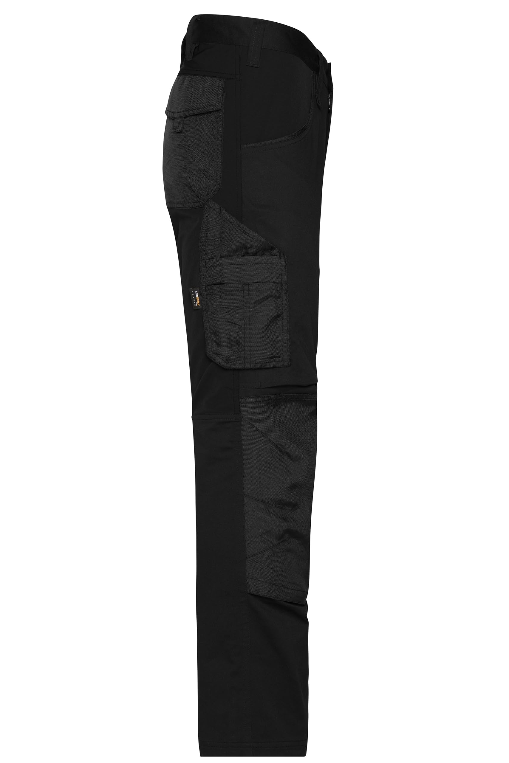 James & Nicholson Workwear Stretch-Arbeitshose Slim Line - Schmal geschnittene Arbeitshose mit elastischen Einsätzen
