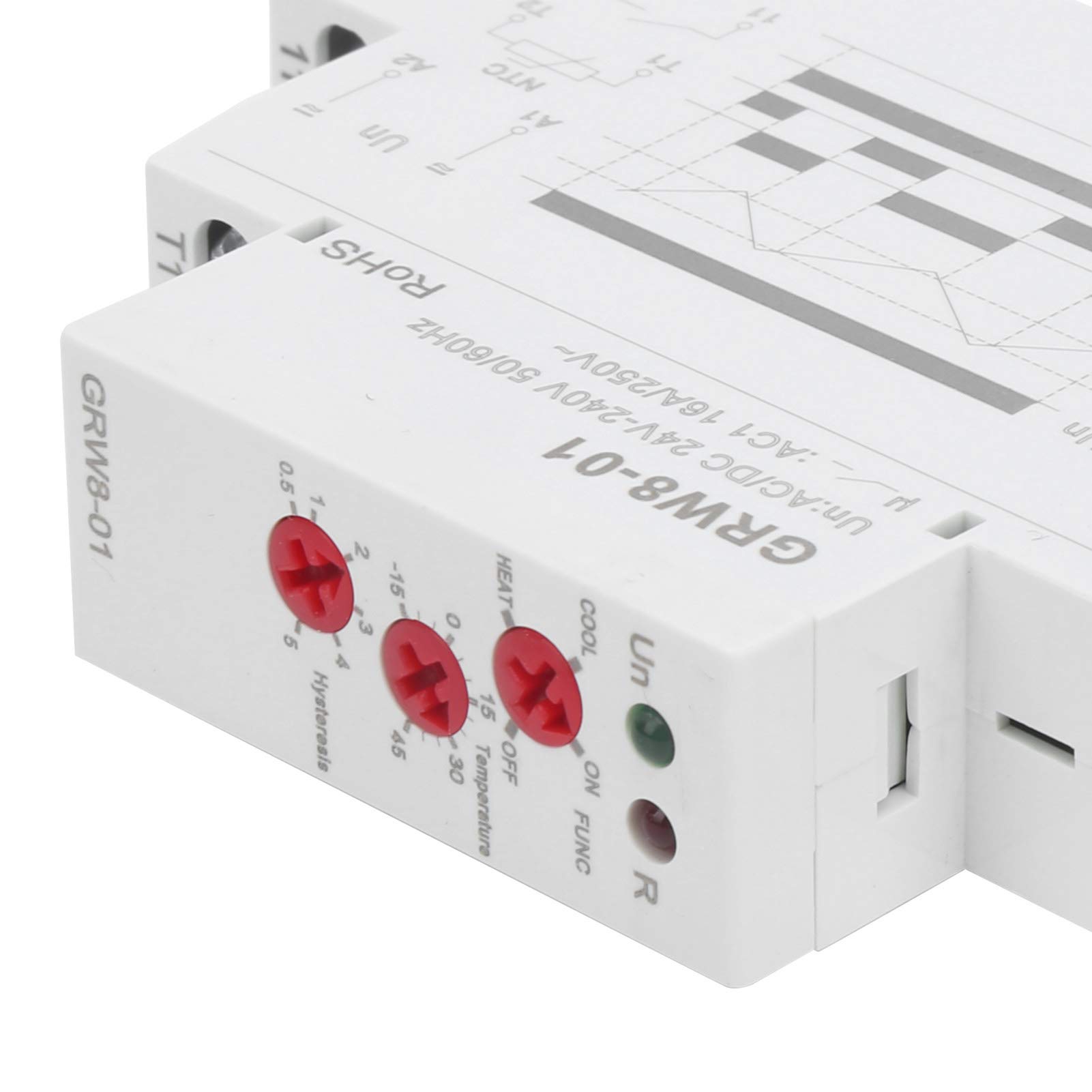 Temperature Controller, LN 2.5kV Thermostat with Probe for Temp Control for Controller for Engineering