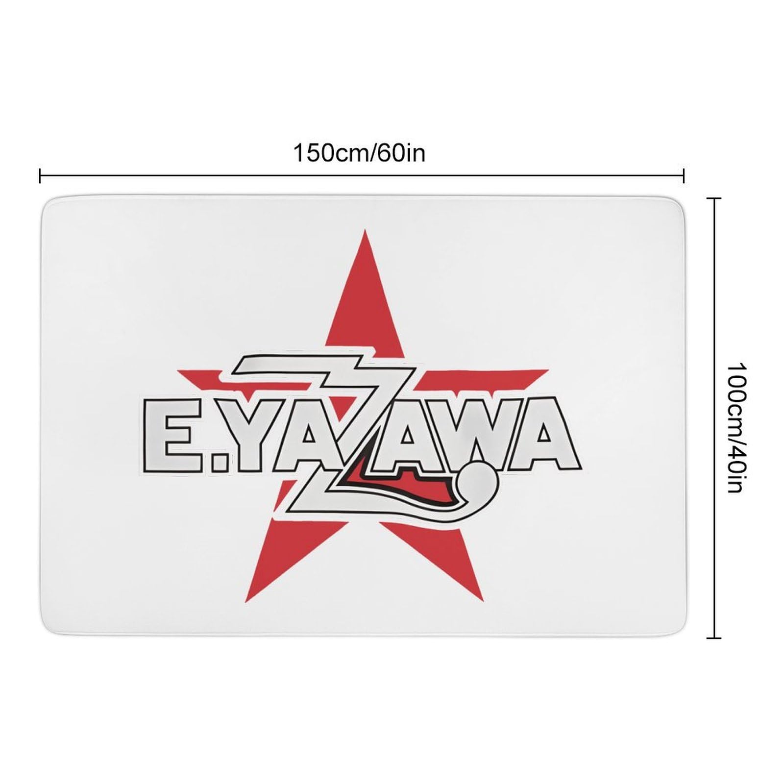 Amazon | カーペット 矢沢永吉 じゅうたん 絨毯 150cm×100cm ラグ 