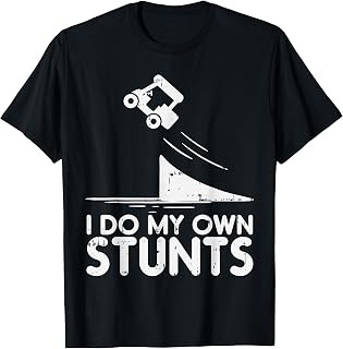 Do My Own Stunts Golf Cart Funny Broken Bone Driver Gift T-Shirt