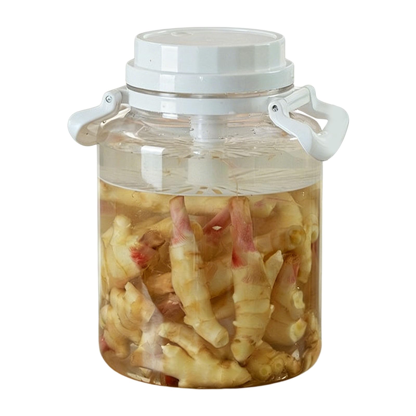 Msioytog Kitchen Storage Jar Canister for Fermenting Camping and Bulk Food Preservation Pickled Vegetables Container Food Grade Storage Container