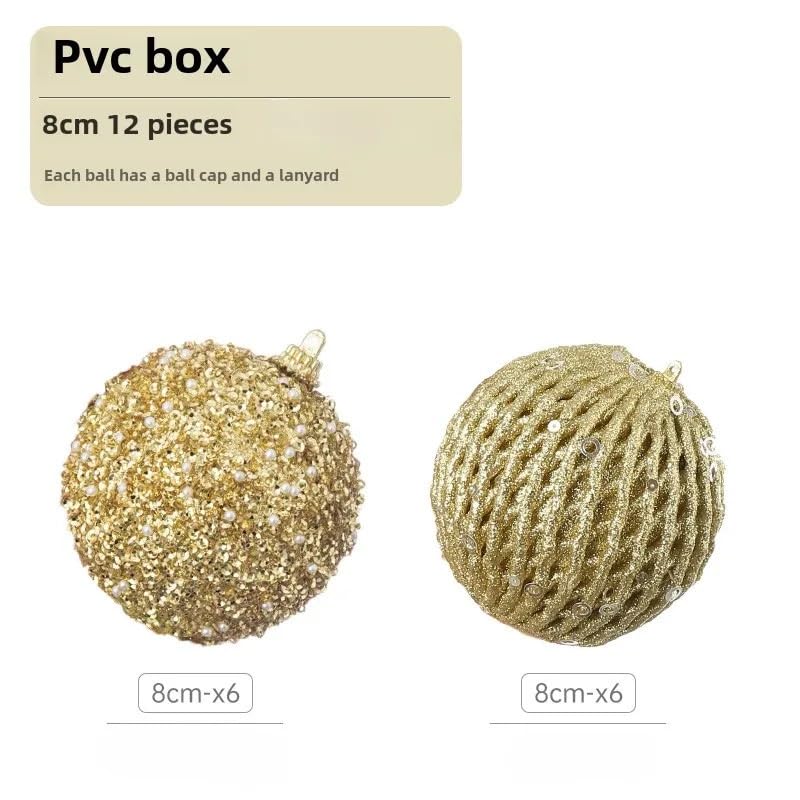 Bolas de árbol de Navidad, colgante para árbol de Navidad, decoración para