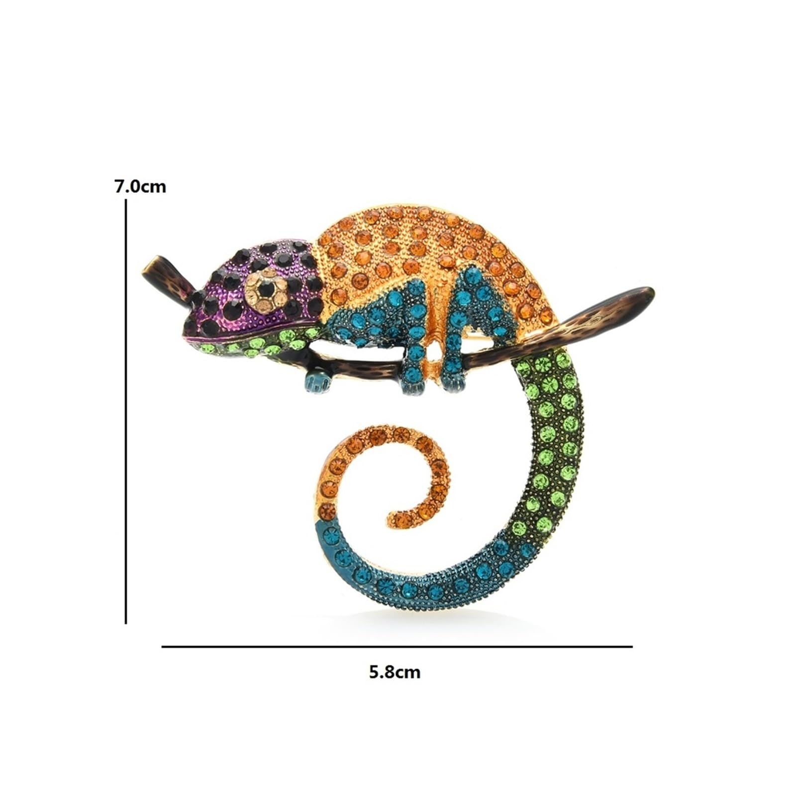 Spilla multicolore Spilla Pin Moda Animale Spilla Gioielli Regalo 4 Colori Pin Spilla Pins,