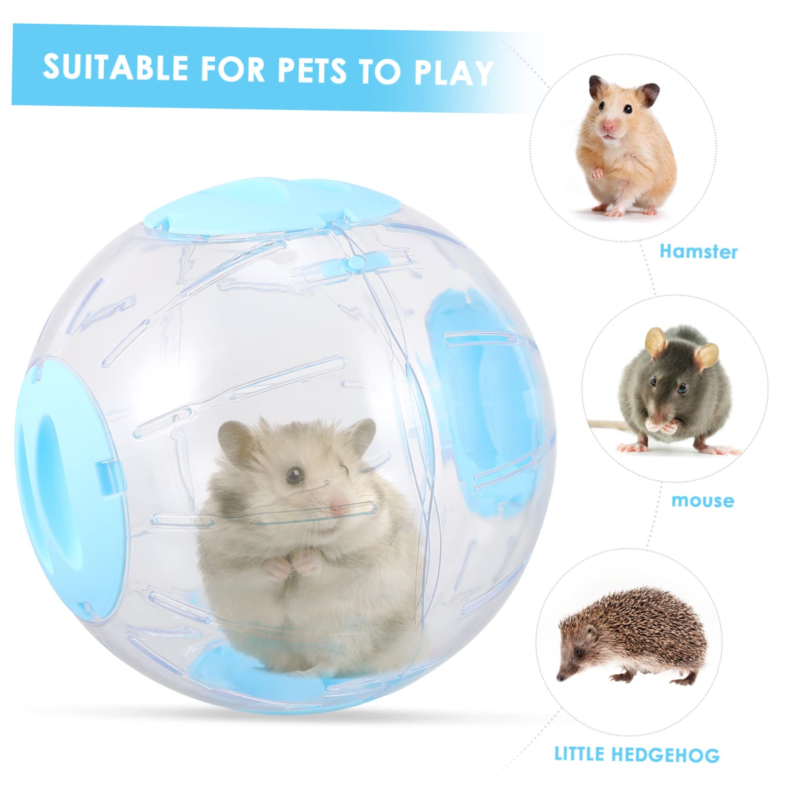 CIYODO Hamster Exercise Ball Dwarf Hamster Wheel Toy Quiet Running Wheel for Rats