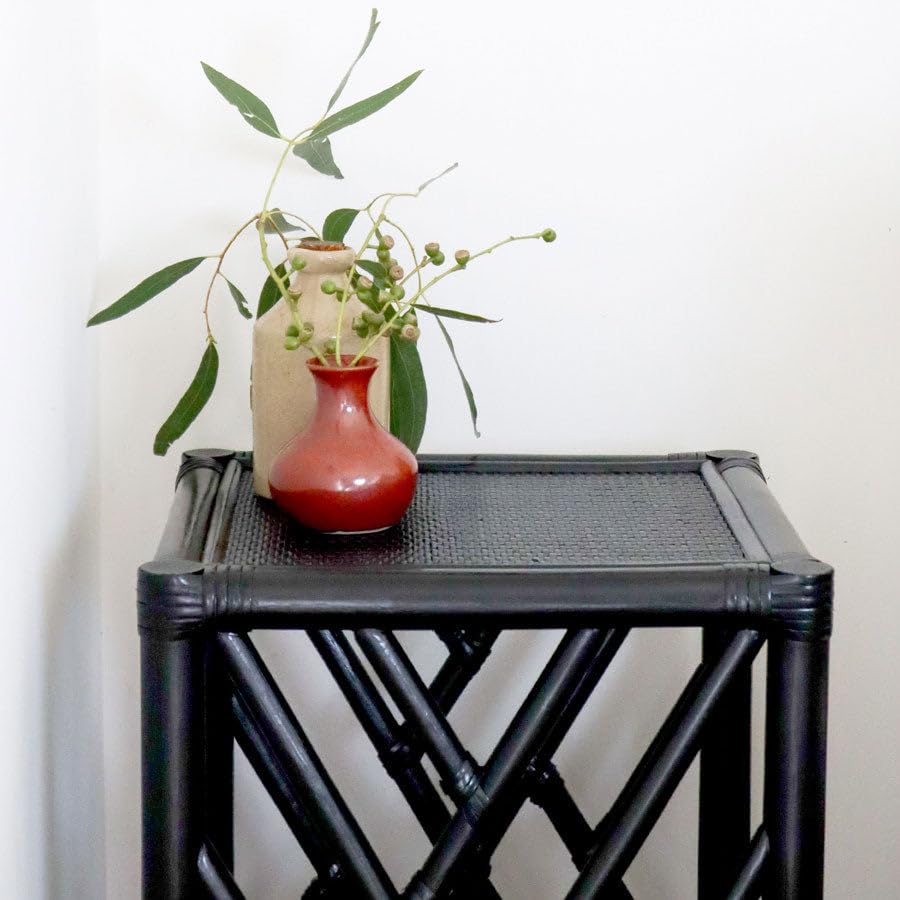 Image of Multi-Purpose Side Table 2-Tier for Living Room, Bedroom & Office - Wooden Top End Table with Storage Shelf, Modern Corner Piece