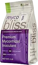 Myco Bliss Powder (1lb) - Mycorrhizal Fungi for Soil - 5 Strain Mycorrhizal Inoculant with 1000 Propagules Per Gram - Highly Concentrated Mycorrhizae for Plants, Potting Soil, & Garden Soil