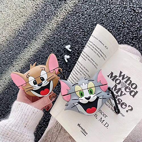 Meyaar Silicon Tom And Jerry Case Cover For Airpods Pro