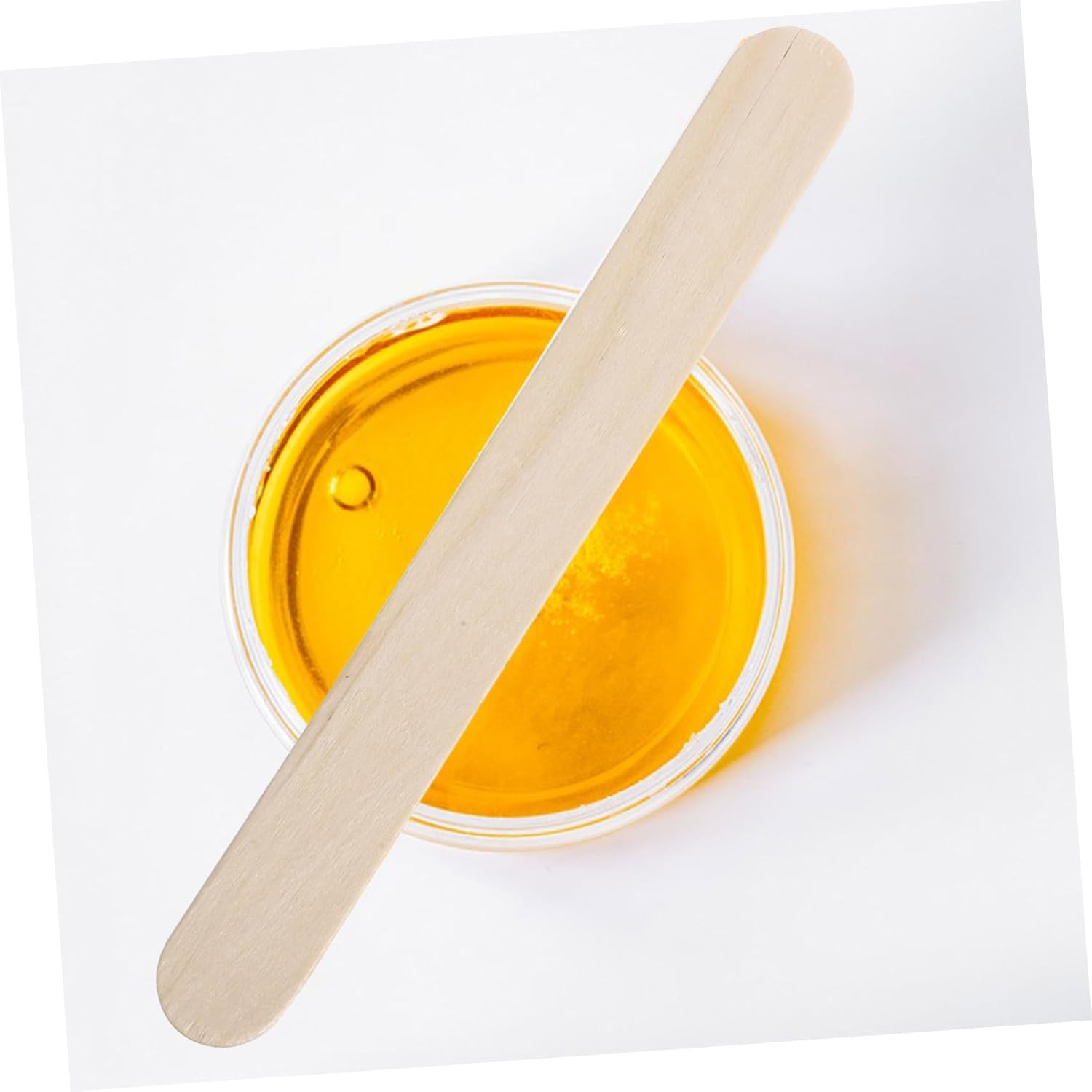 Wooden Wax Sticks for Body Hair Removal Smooth Hair Removal Applicators for Areas Sticks Per Box for Salon Use