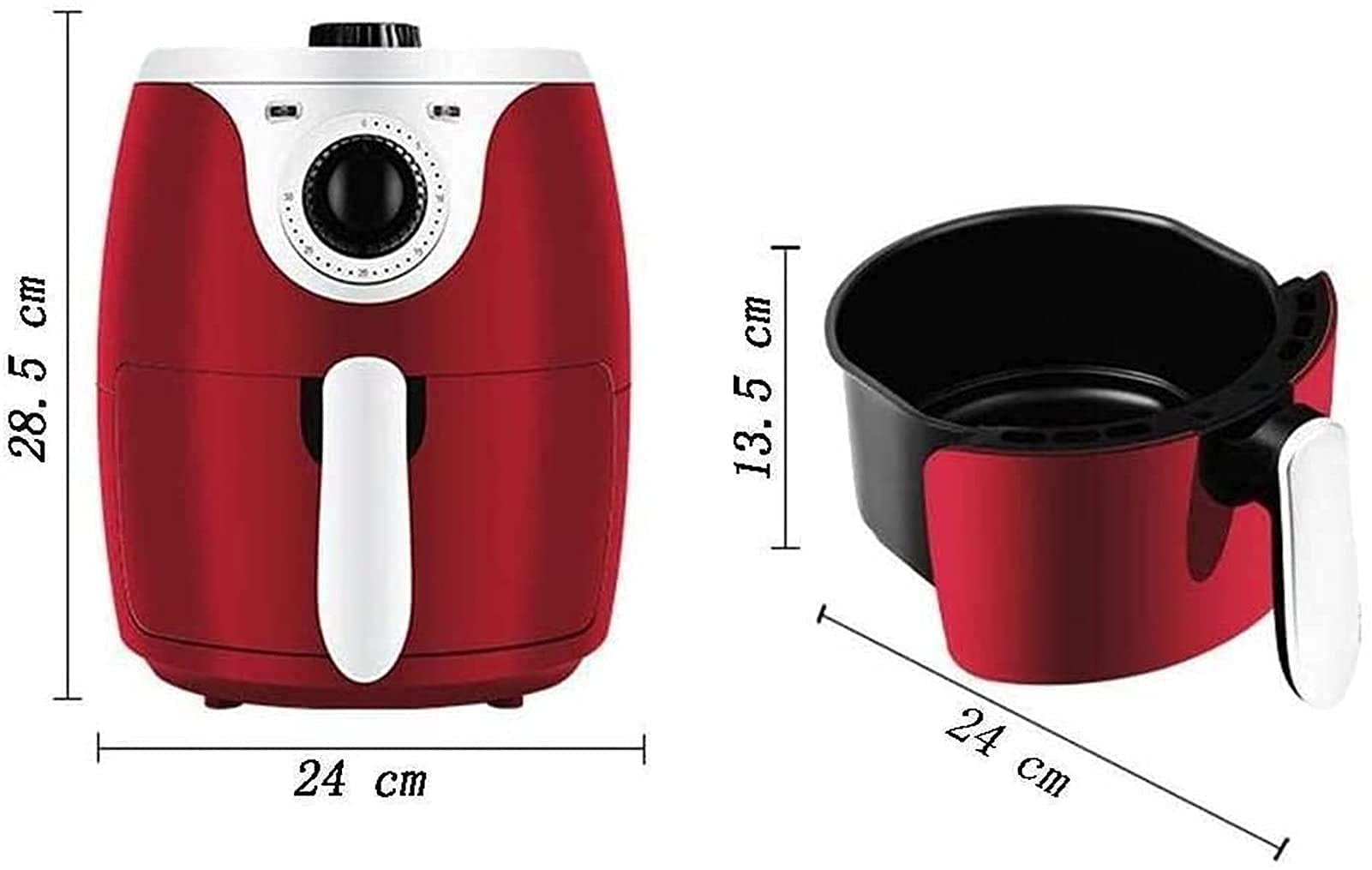 Beztłuszczowa frytkownica do użytku domowego 3,5 l elektryczna frytkownica mechaniczna Piekarnik Garnek bezolejowy Frytki (frytkownice powietrzne) Comfortable anniversary