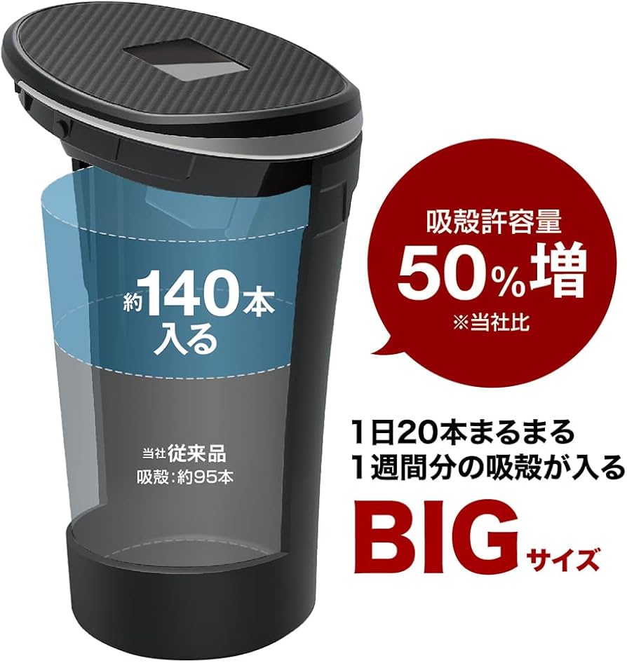 Amazon.co.jp: Tsuchiya Yac ZE-72 Car Goods Ashtray, BIG Carbon Ash