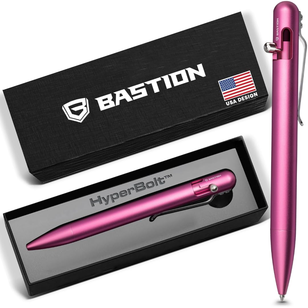 Amazon | BASTION® ラグジュアリーボルトアクションペン、丈夫な