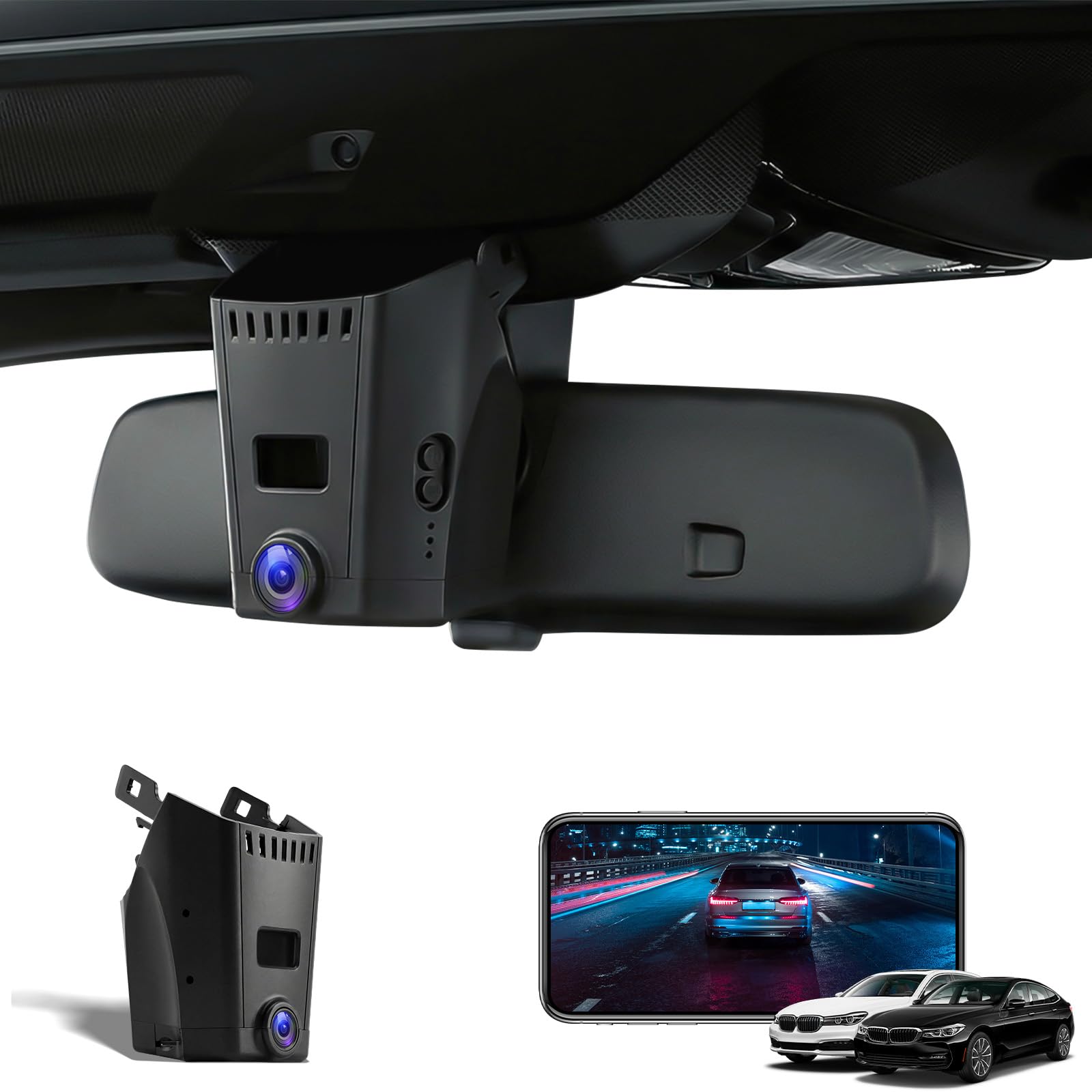 Dashcam 4K WiFi para BMW: graba accidentes con el sensor G 7