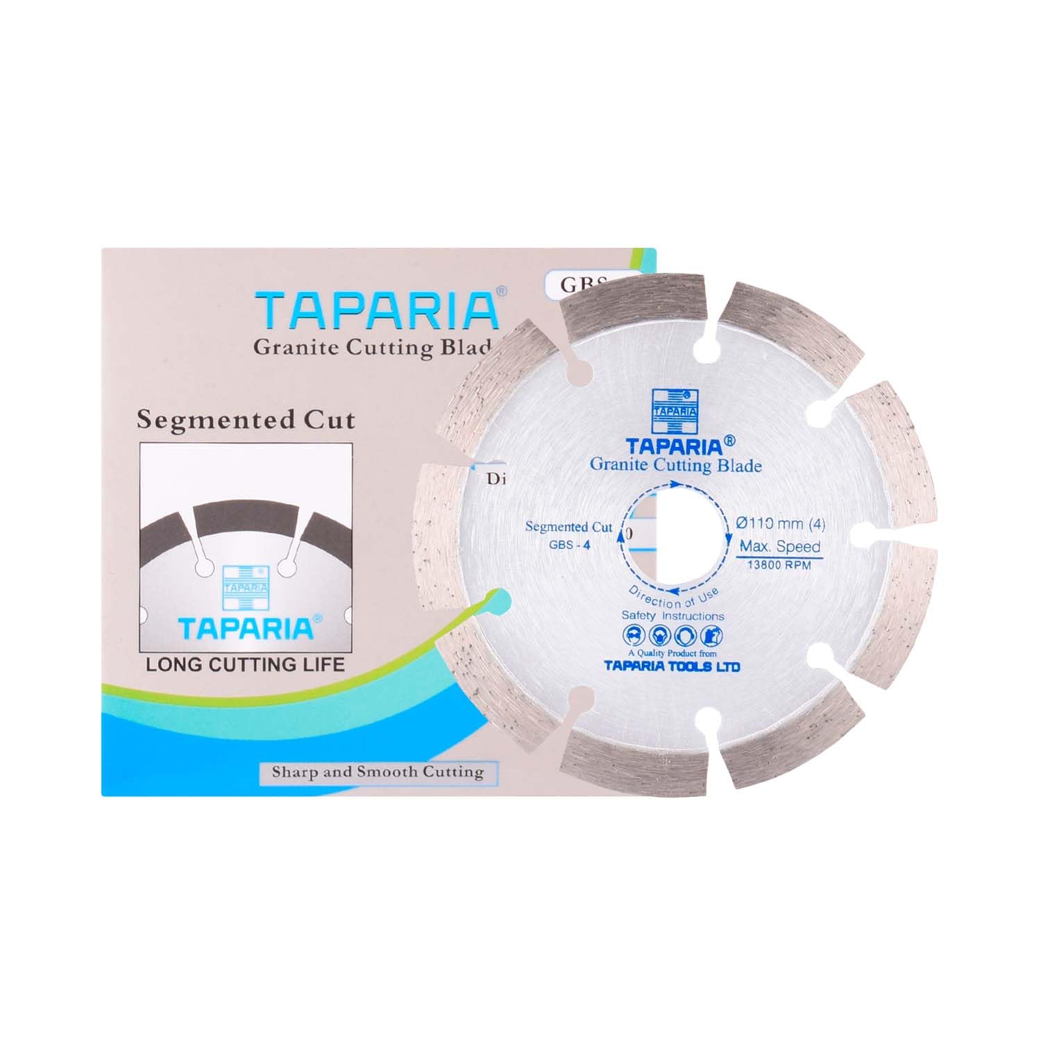 Taparia 110Mm Granite Cutting Blade Segmented (Gbs4) (B0CCJWM7QL) Amazon Price History, Amazon Price Tracker
