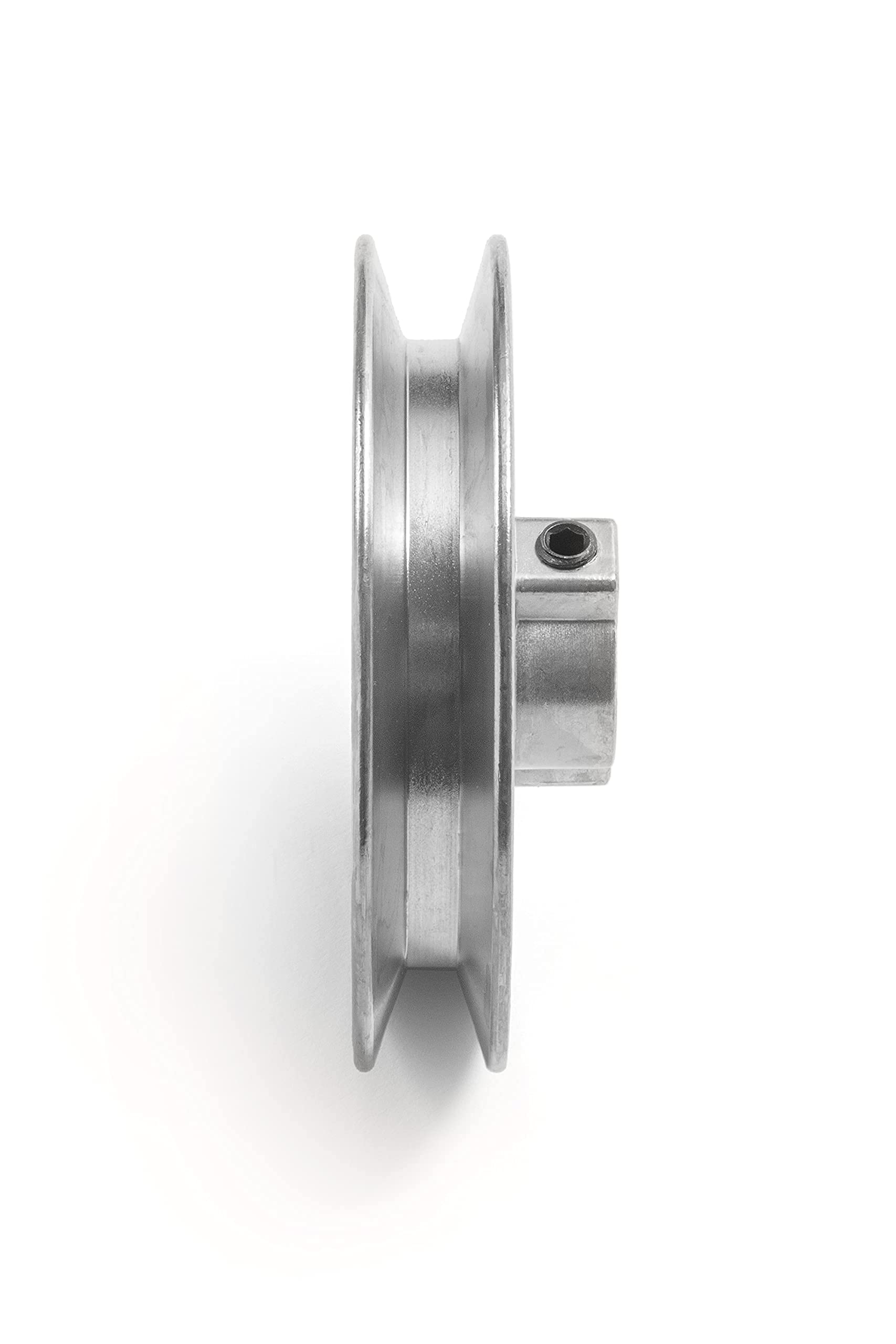 Terre Products, Heavy Duty 4" V-Groove Drive Pulley, Precision 3/4" Bore, Robust Z3A Zinc Alloy Die Cast Pulley — Amazon image 3