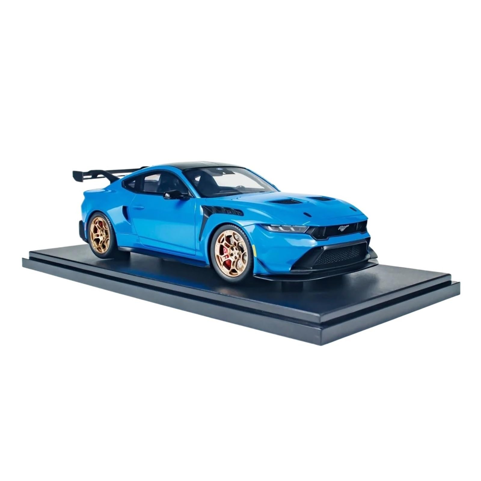 Metallo Scala Replica Resina 1 18 Adatta Per Ford MUSHANG GTD GRABBER 2024 Modello Di Auto Statica Simulata Decorazione Per La Casa Hobby Veicoli Giochi Set