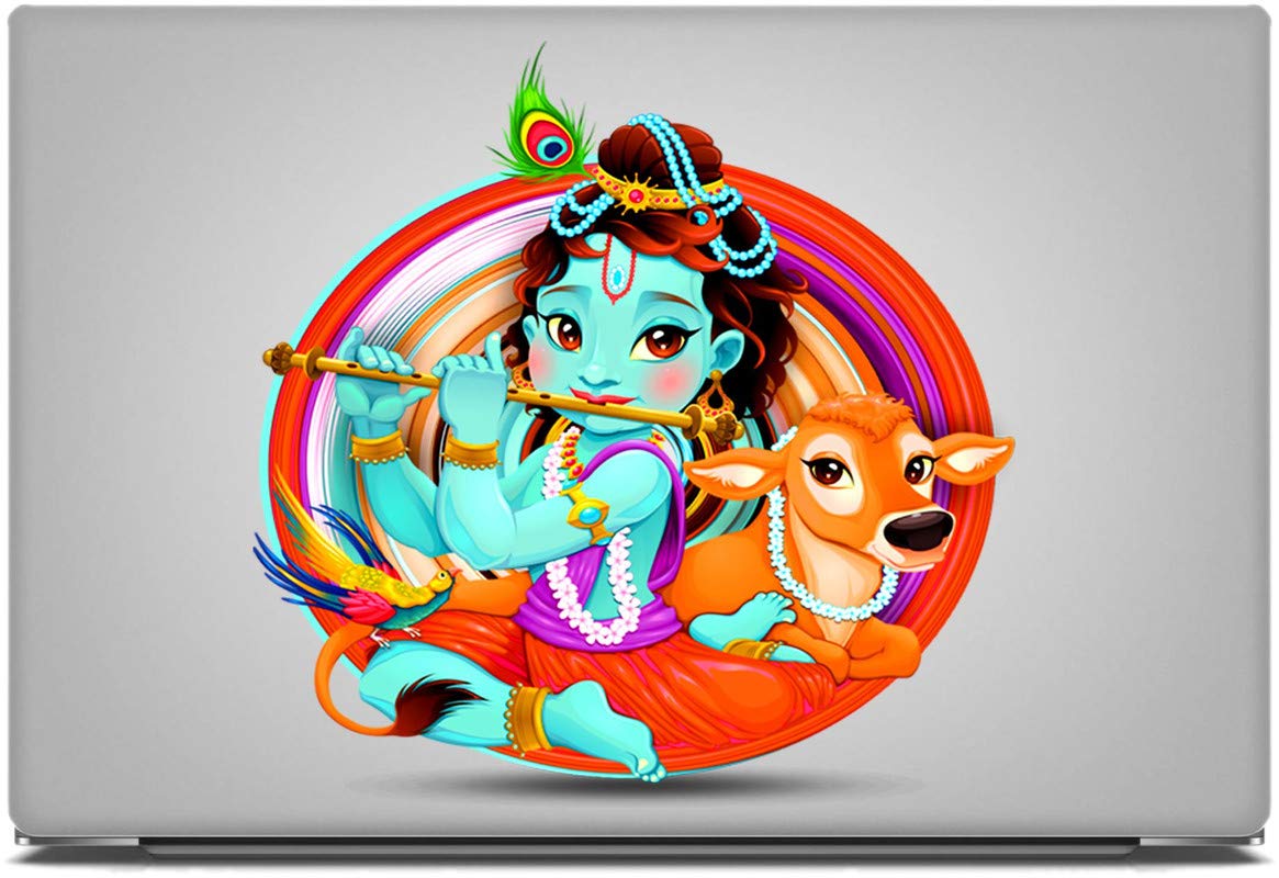 DivineDesigns™ Shree Krishna Laptop Stickers 15.6 inch - Stickers (B089DC2WSB) Amazon Price History, Amazon Price Tracker