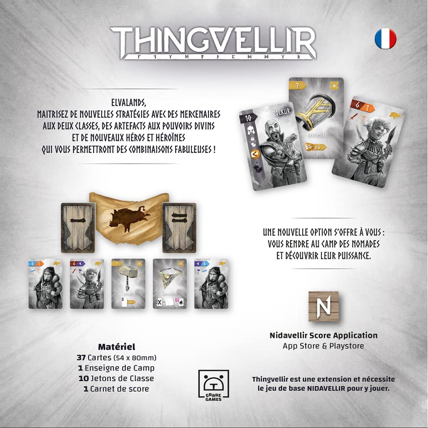 Nidavellir - Set base + Thingvellir + Idavoll + 1 apribottiglie 