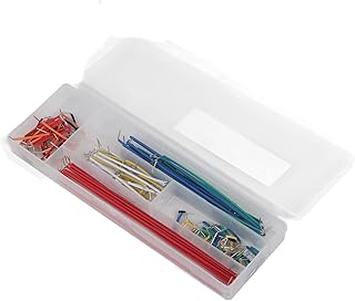 140 Pcs Breadboard, Wire Kit 14 Lengths Assorted Heavy Duty Table Jumper Computer Components Woodwork Vise for Wires with Storage Box