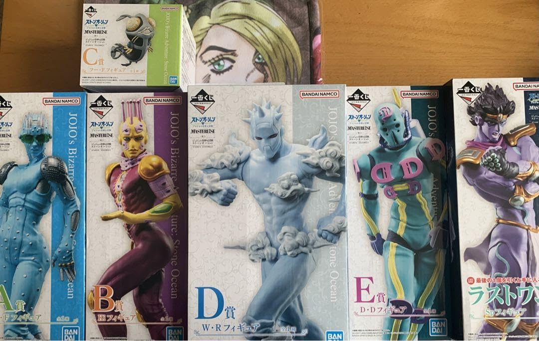 ジョジョの奇妙な冒険一番くじ 6体セット