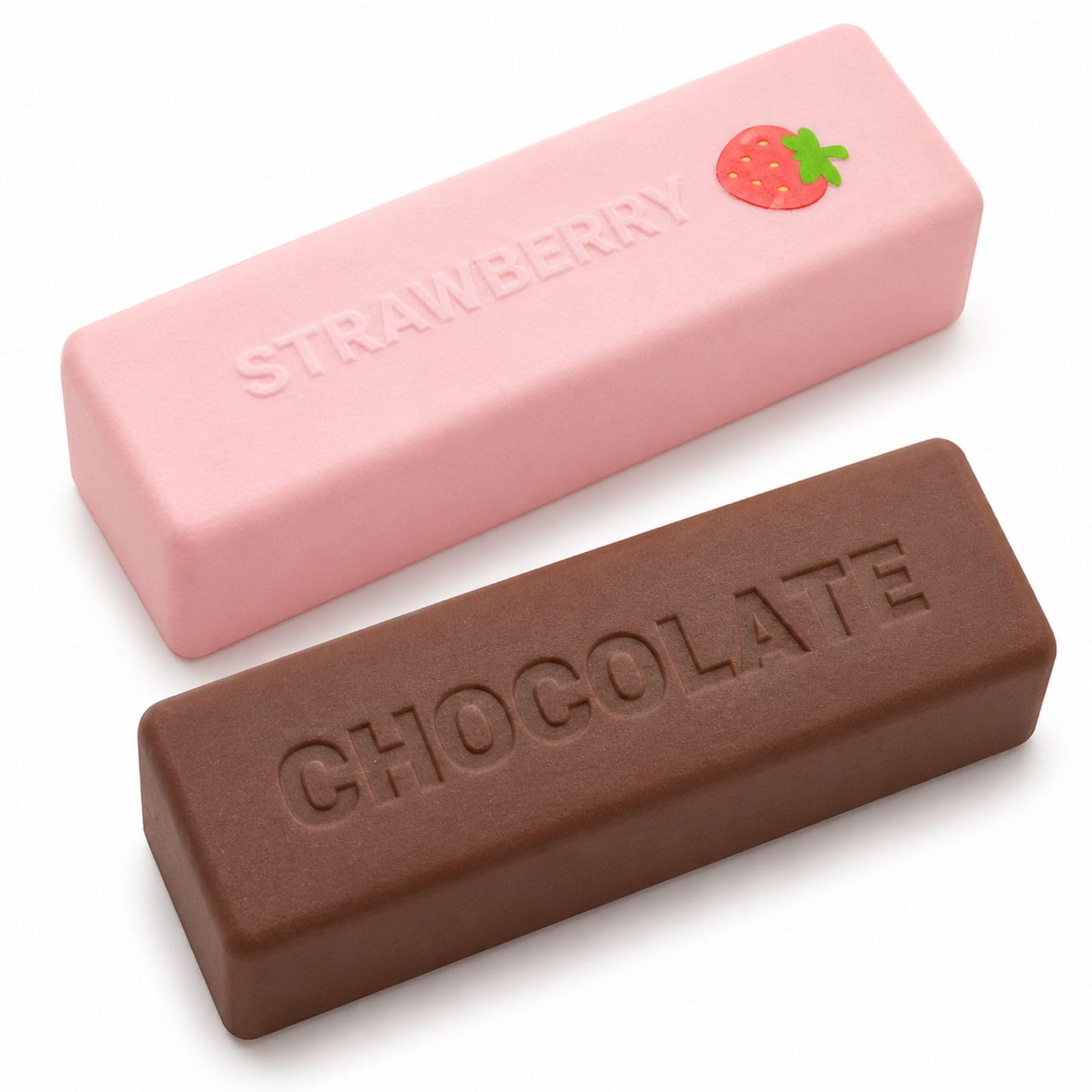 suction 2 PCS Butter Squishy, Chocolate Squishy, Lovely Decor for Home and Office, For Squishies Lovers and Dessert themed Decor Fans