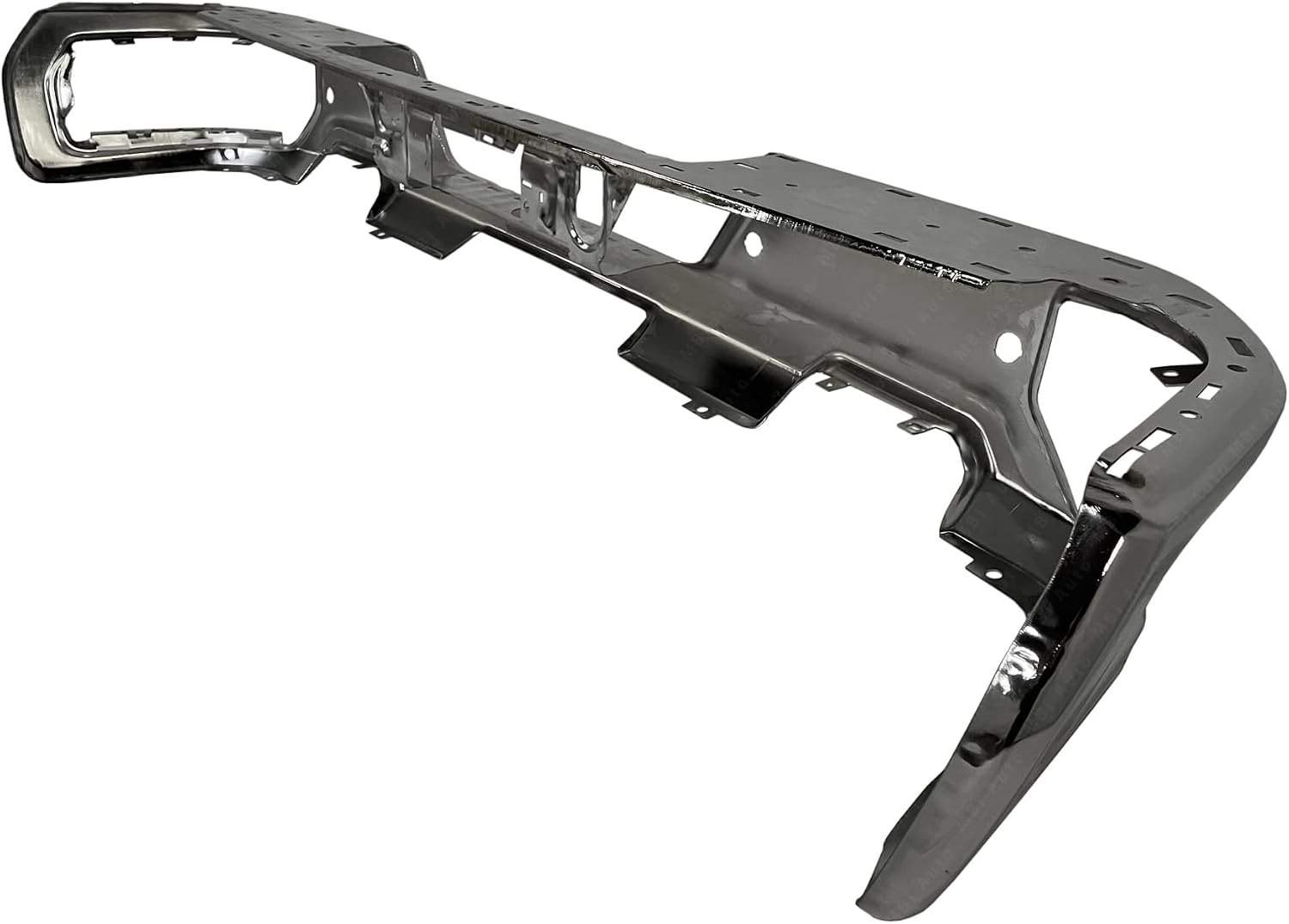 BUMPERS THAT DELIVER - Chrome, Steel Rear Bumper Face Bar Compatible with 2019-2025 Chevy Silverado GMC Sierra 1500 w/Park Assist & Dual Exhaust 19-25, GM1102577