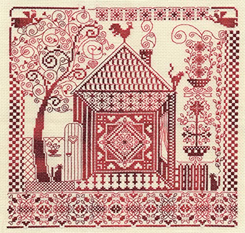 PANNA - Kreuzstich set - Haus und Hof - SO-0886 - Sticken...