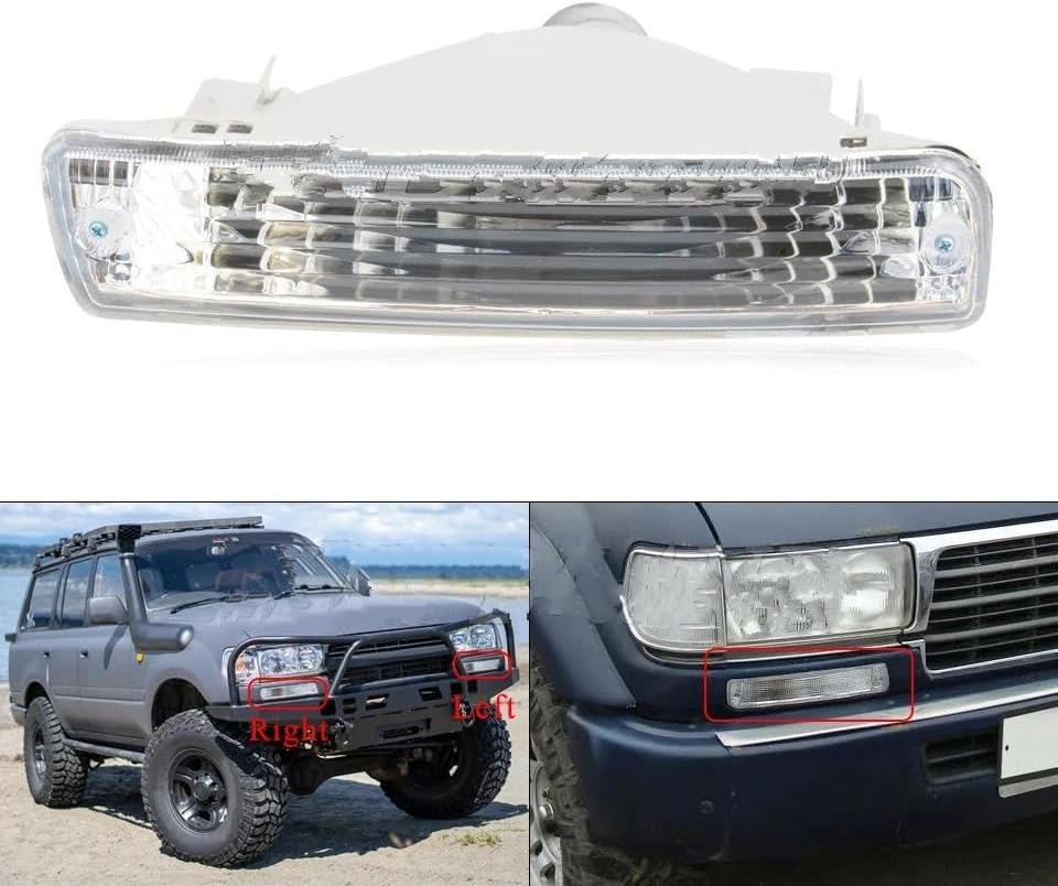 サイドマーカー タイプフロントバンパーターンシグナルランプ に適合する ランド に適合する クルーザー 80 に適合する シリーズ