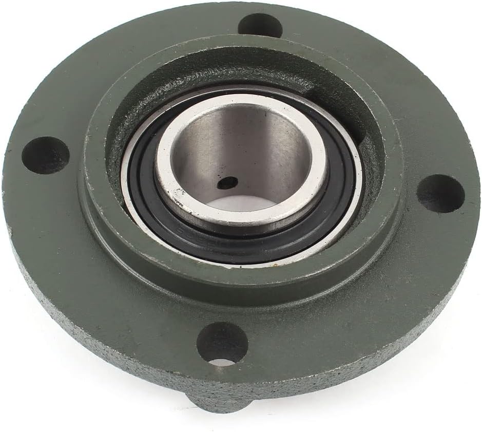 Ruilogod UCFC208 Flange Cartridge Bearing Unit 45mm drill hole Mounted Bearings (id: 9f7 c75 f66 2cf cd0