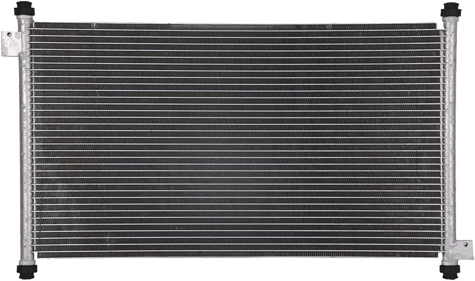A/C AC Condenser Compatible with 1998-2002 for Honda Accord DX 2.3L 1998-2002 for Honda Accord EX 2.3L 1998-2002 for Honda Accord EX-R 2.3L 1998-2002 for Honda Accord LX 2.3L Replaces 4900