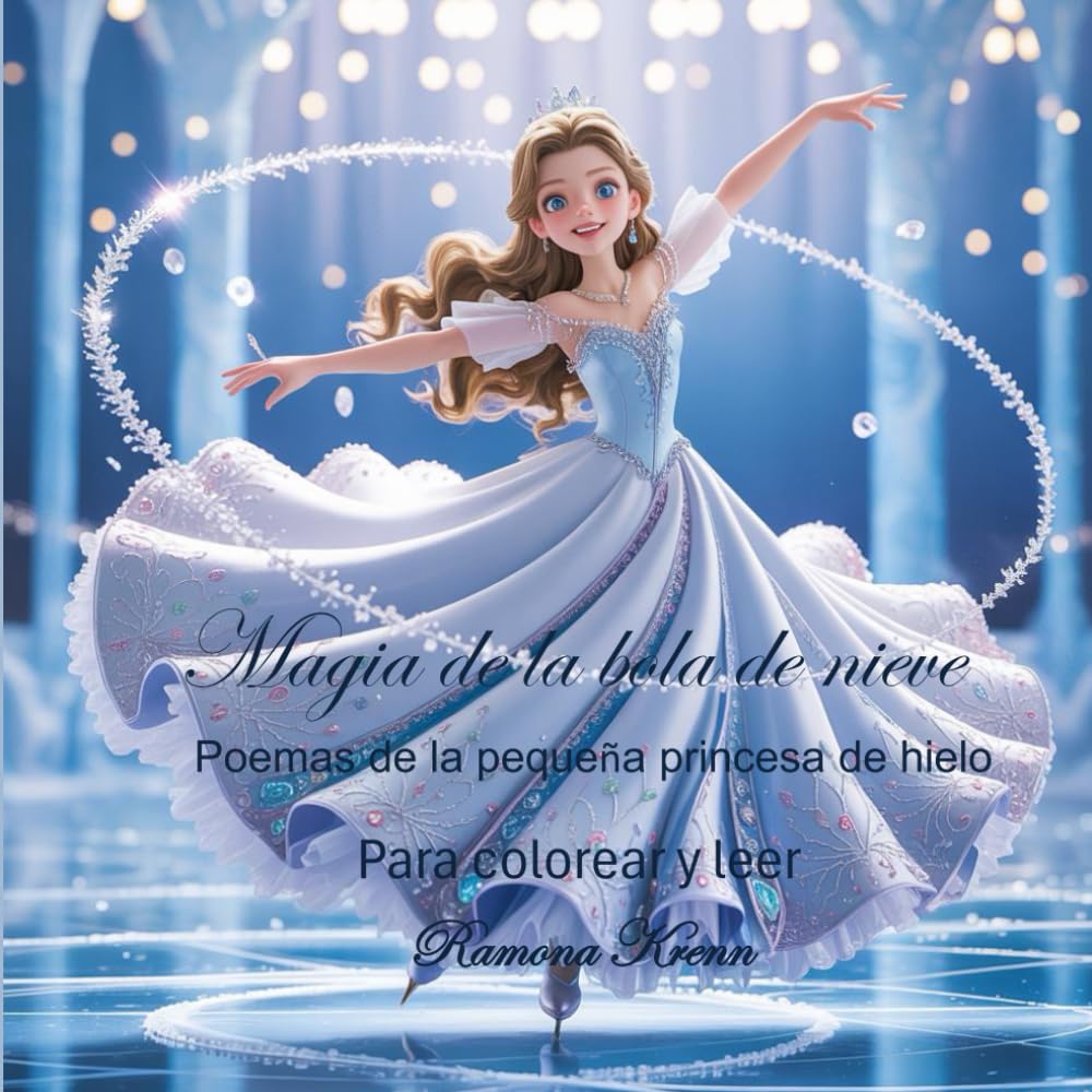 Magia de la bola de nieve: Poemas de la pequeña princesa de hielo