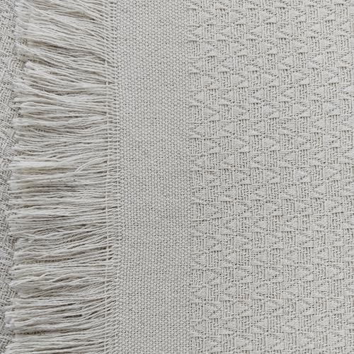 Manta Decorativa para Sofa Viena - 170x140cm (Branco-cru)