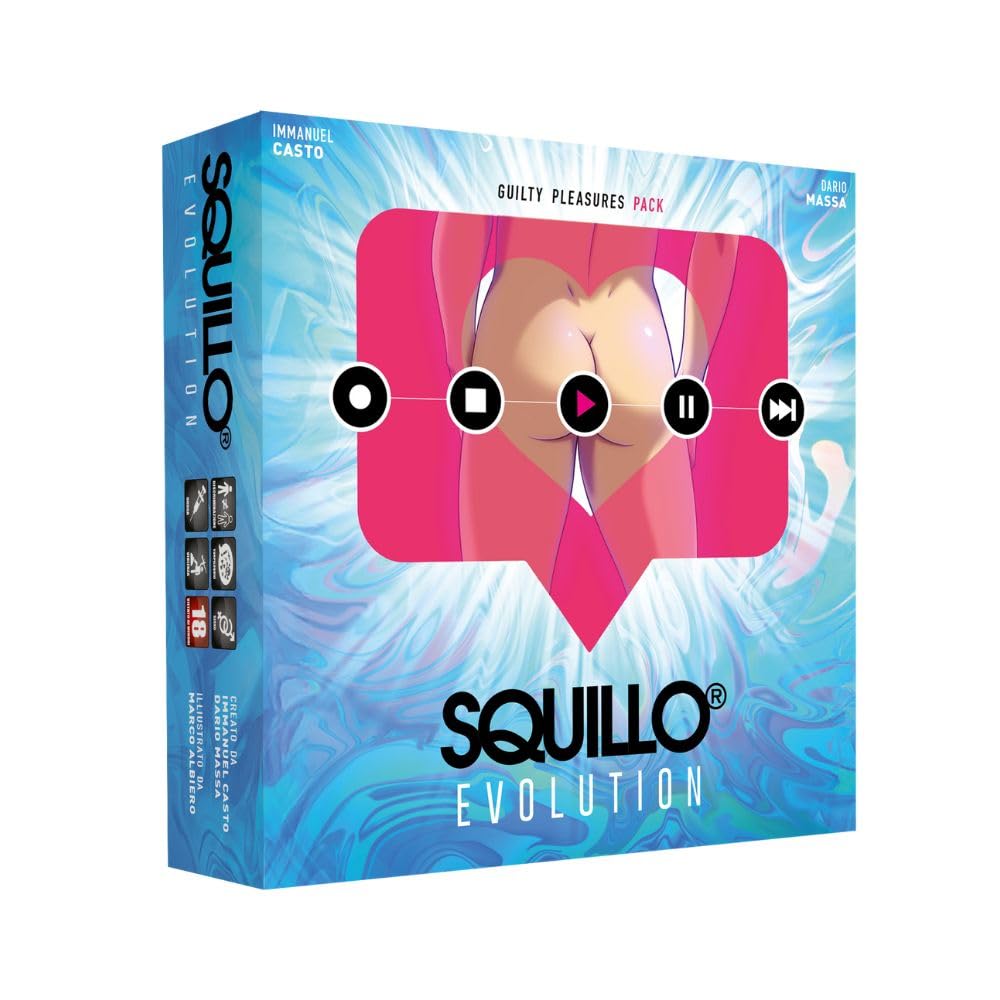 Squillo Evolution - Party game per adulti irriverente, 2-5 giocatori, 18+, 60 min, Edizione italiana