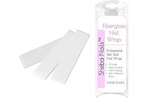 Sheba Nails Fiberglass Nail Wrap Self Adhesive Strips 3 yards - Nail...