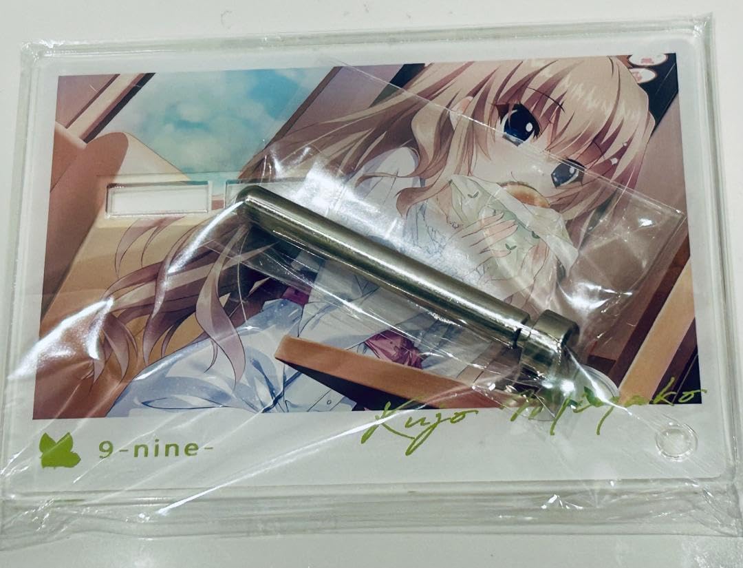 九條都 アクリルスタンド 缶バッジホルダー 9-nine-