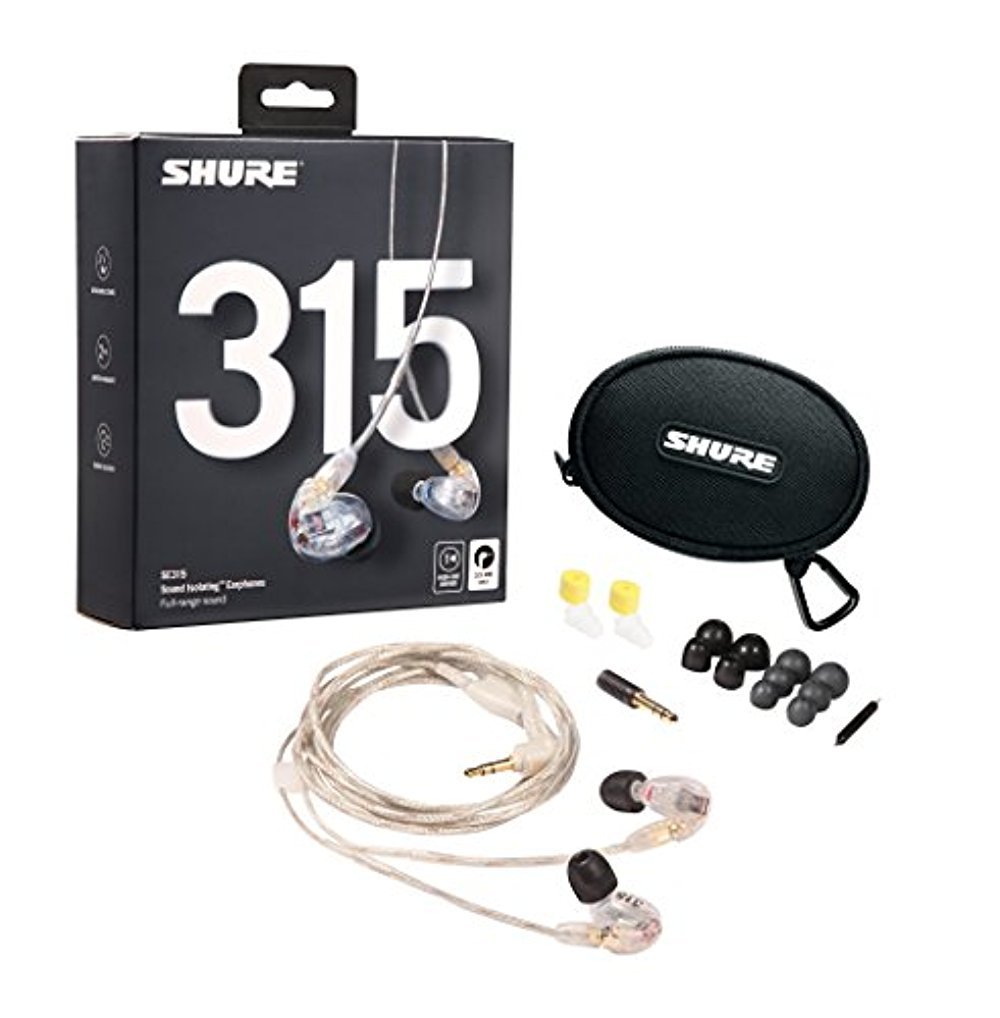 Amazon.com: Shure SE315-CL Sound Isolating Earphones with Single