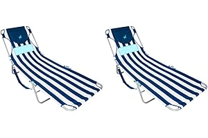 Ostrich Chaise Lounge Chair (2 Pack)