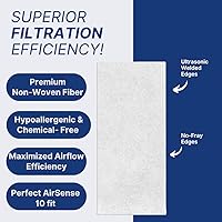 Vista 4 de Snugell Filtros CPAP desechables – Compatible con ResMed AirSense 10, AirCurve 10 y S9 Series – Ideal para uso doméstico y de viaje – Fácil