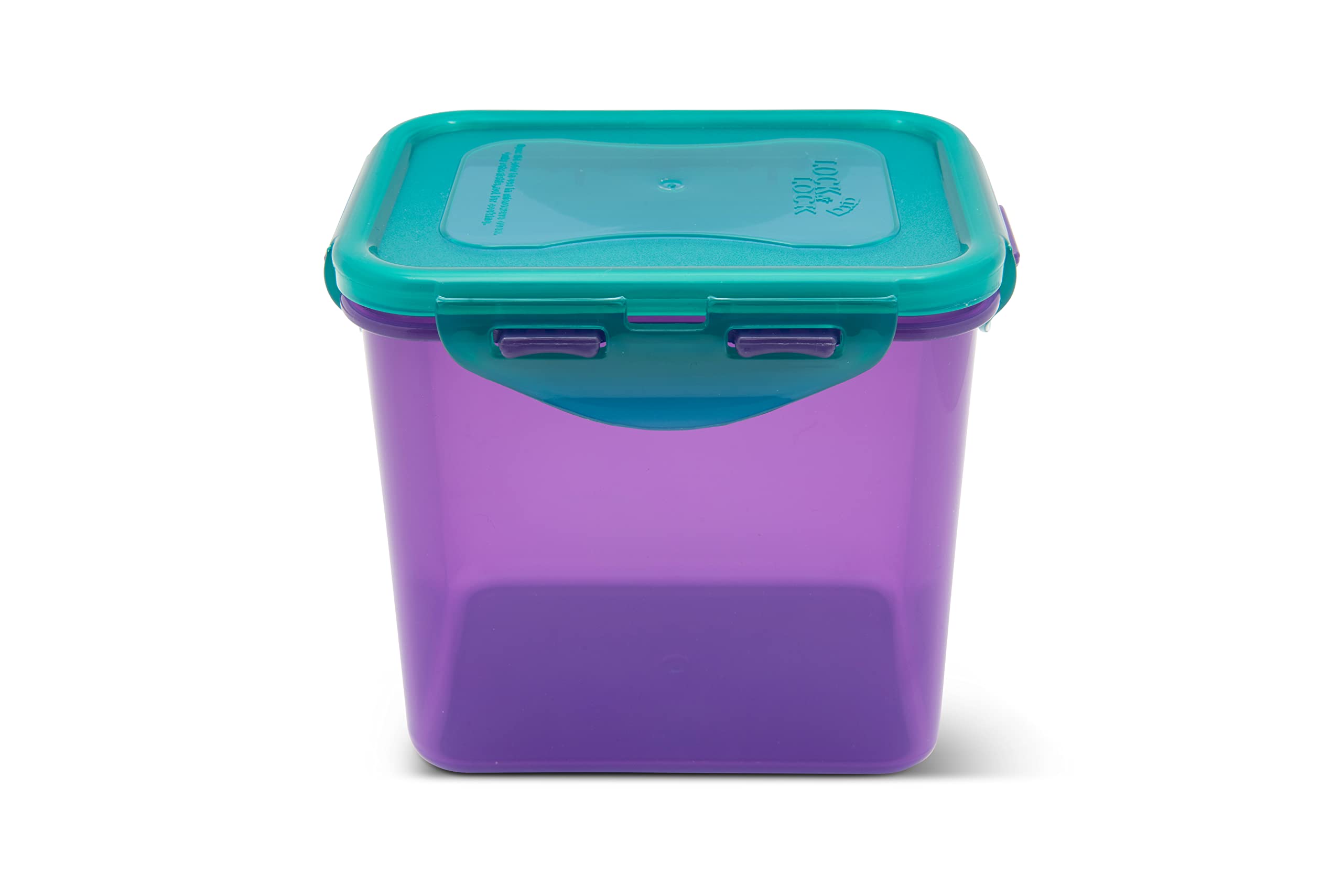 Locknlock Clear Eco Food Containers With Lids - Rectangular 850Ml, Airtight, Watertight, Bpa Free & Dishwasher Safe